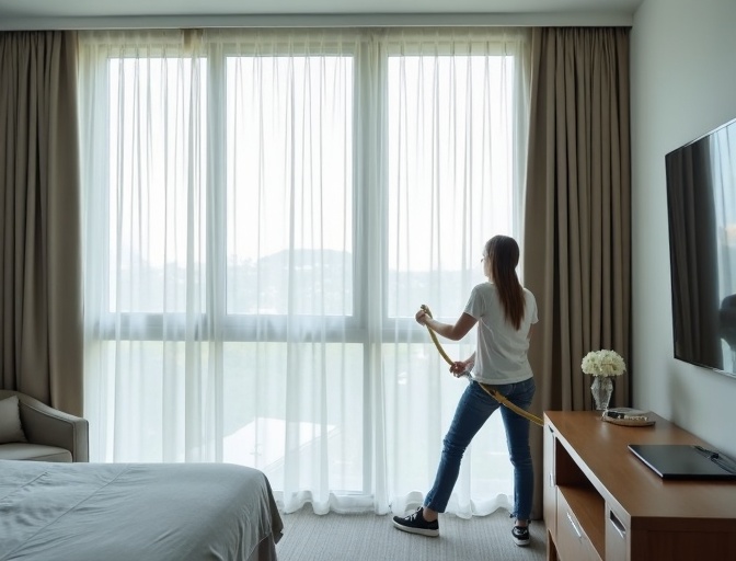 West Ipswich Sheer Curtain Cleaning